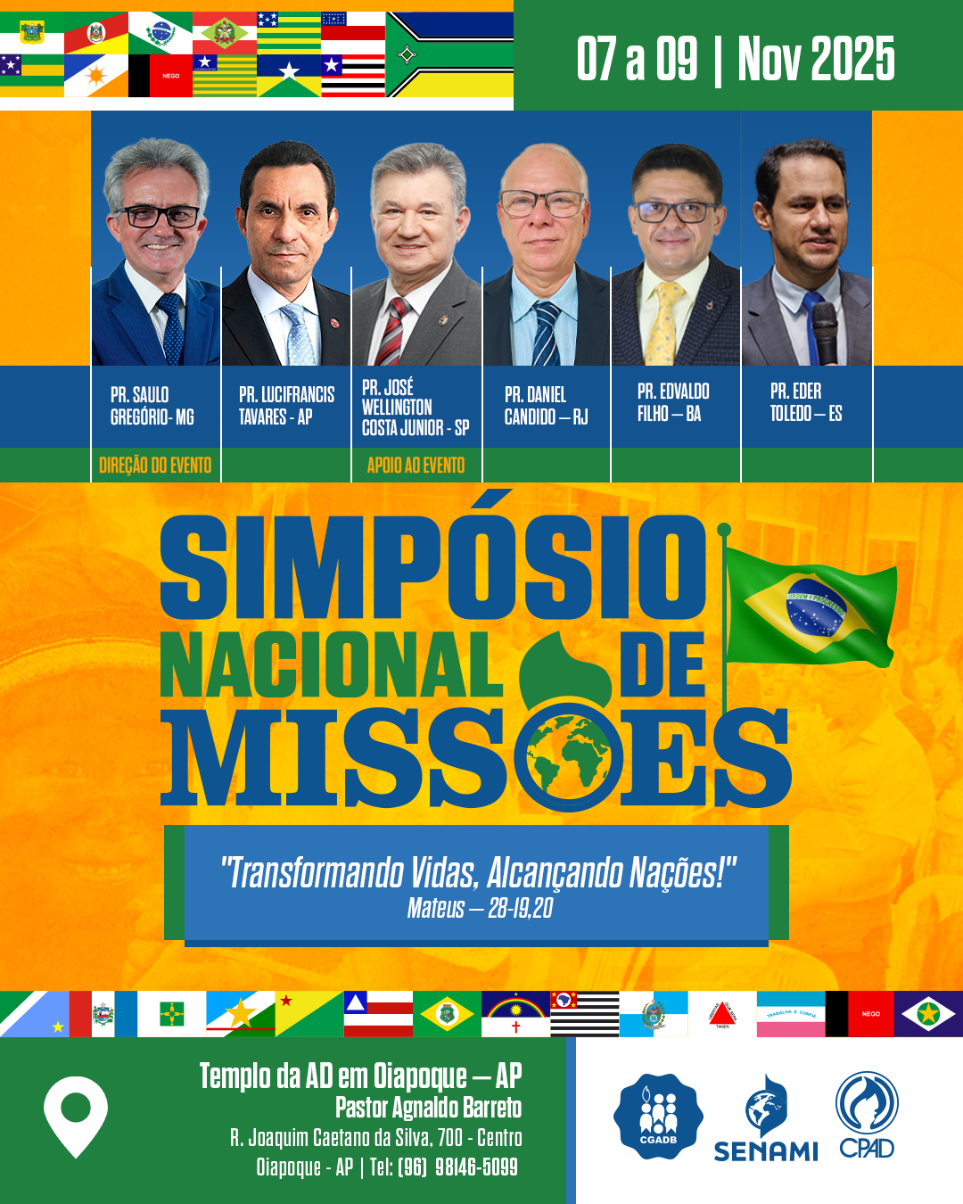 SIMPOSIO NACIONAL DE MISSOES AD. IOAPOQUE - AP