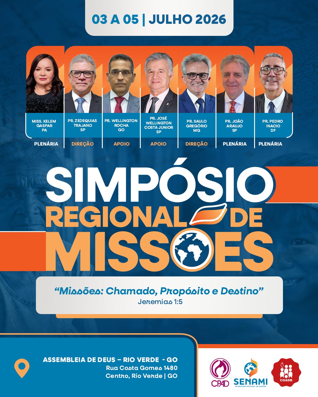 SIMPOSIO REGIONAL DE MISSOES SENAMI AD. RIO VEREDE -GO