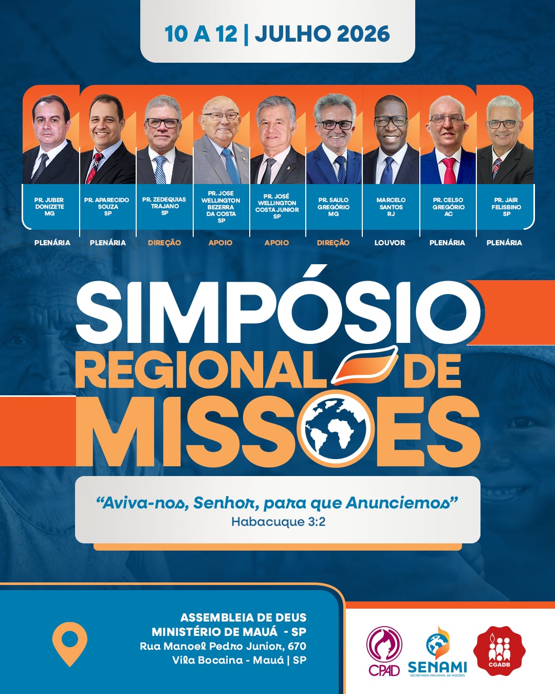 SIMPOSIO DE MISSOES SENAMI AD. MINISTERIO DE MAUA - SP