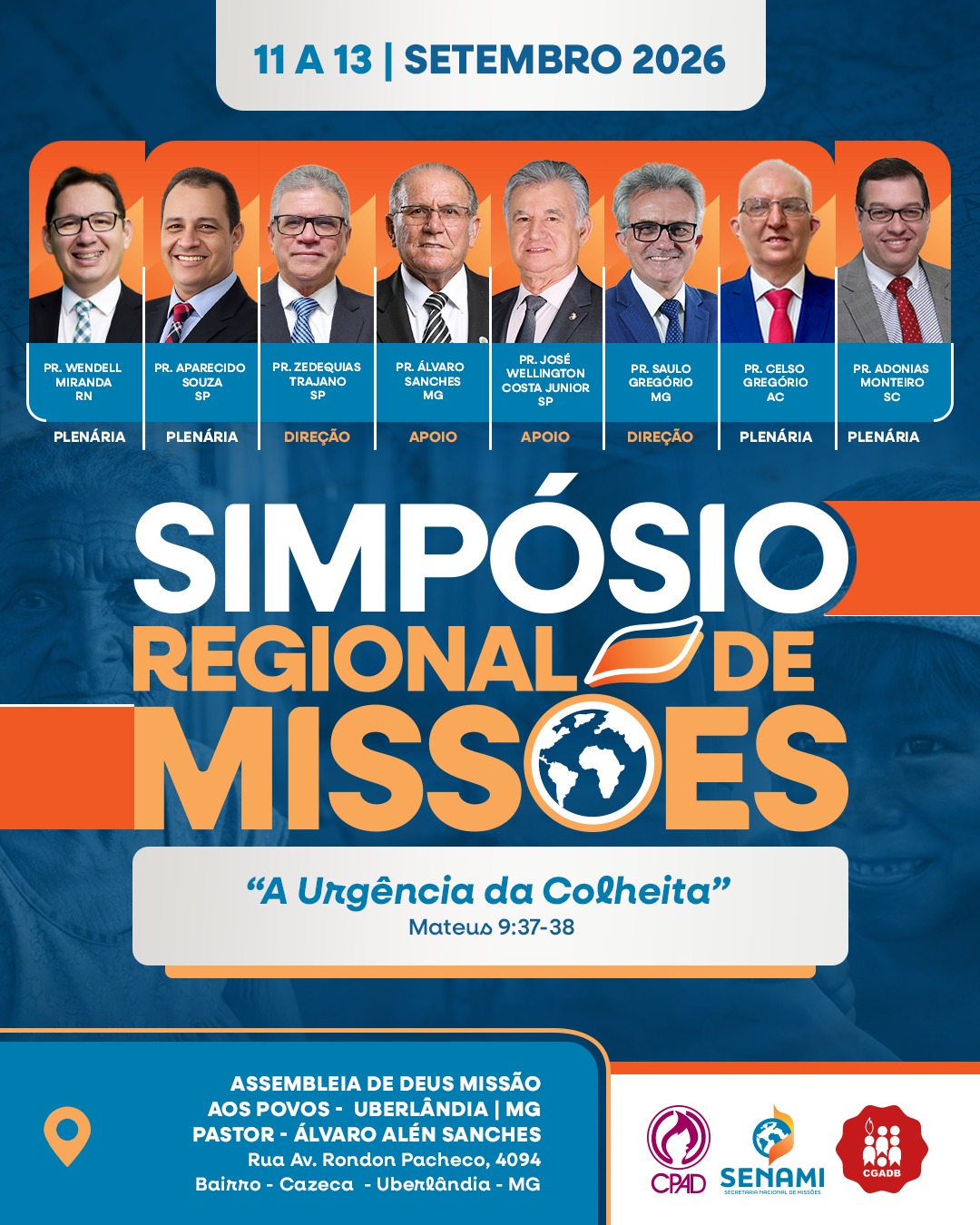 SIMPOSIO REGIONAL DE MISSOES ADMP UBERLANDIA -MG